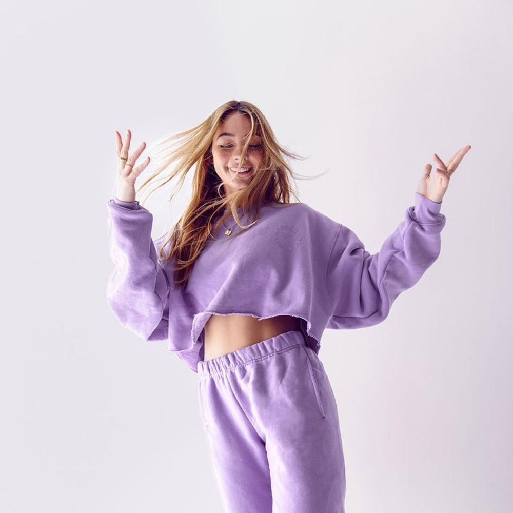 SETactive nostalgia cropped sweatshirt